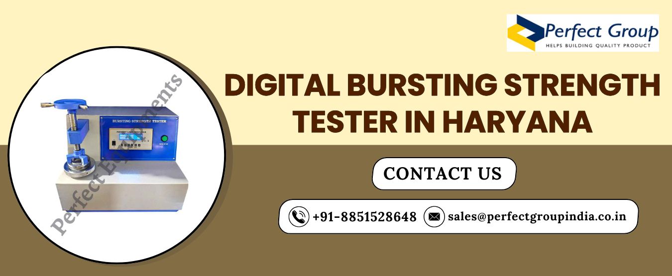 Digital Bursting Strength Tester in Haryana