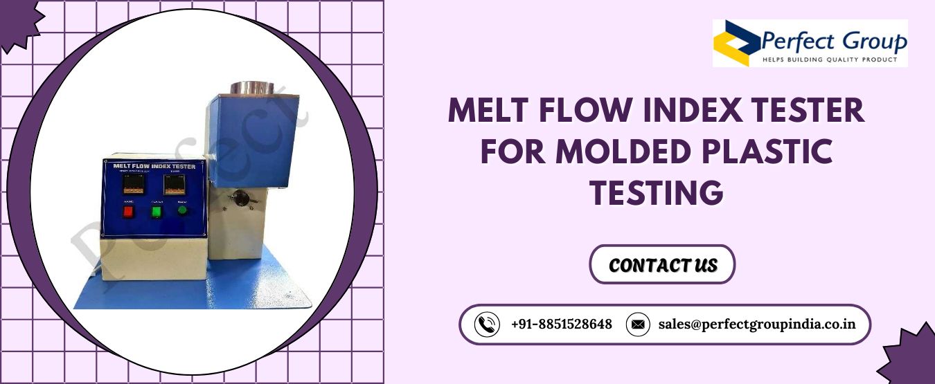 Melt Flow Index Tester for Molded Plastic Testing