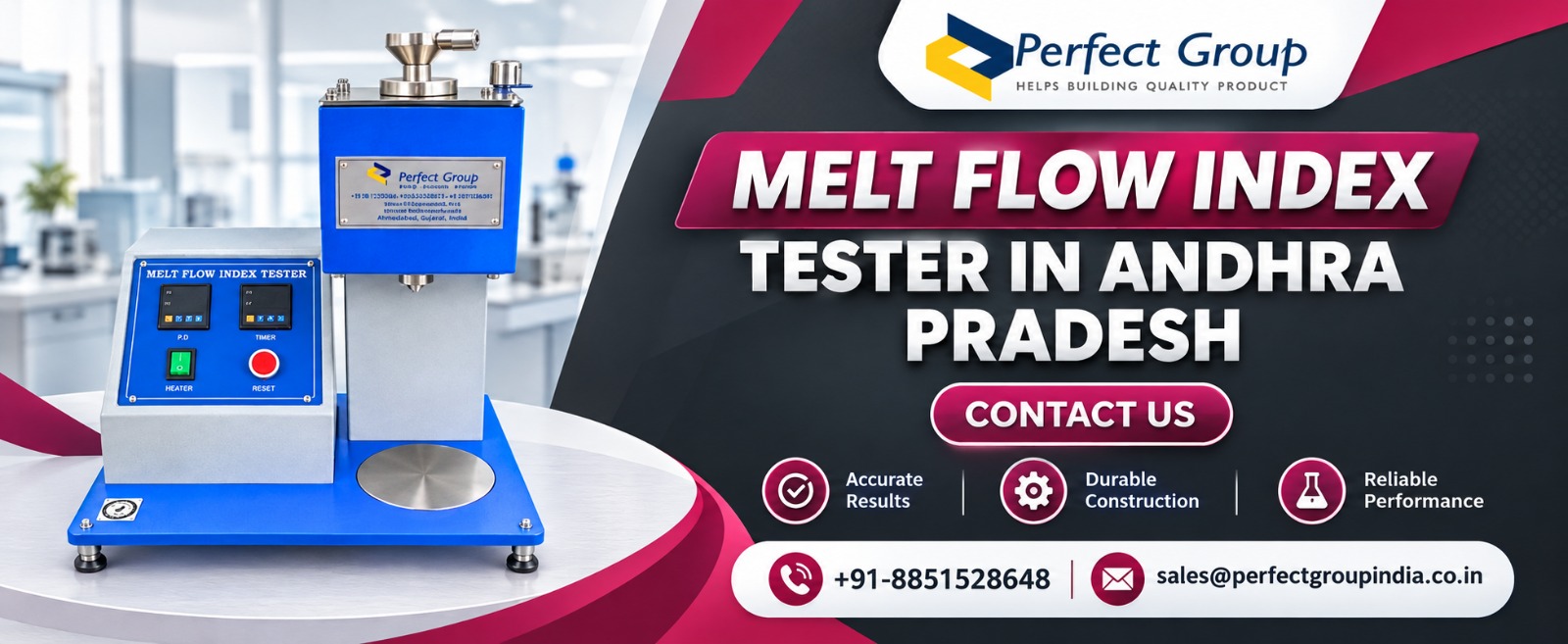 Melt Flow Index Tester in Andhra Pradesh