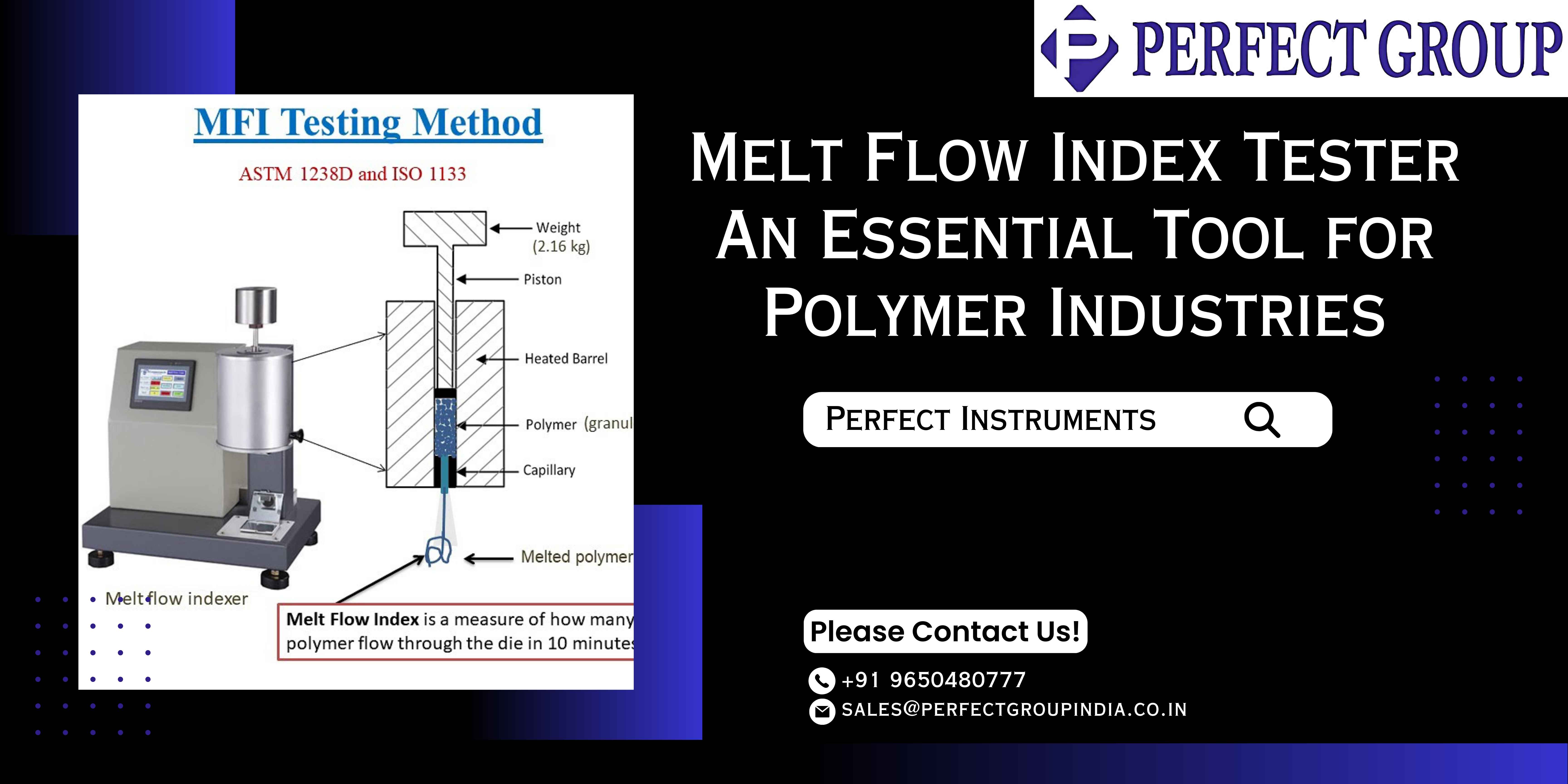 Melt Flow Index Tester: An Essential Tool for Polymer Industries