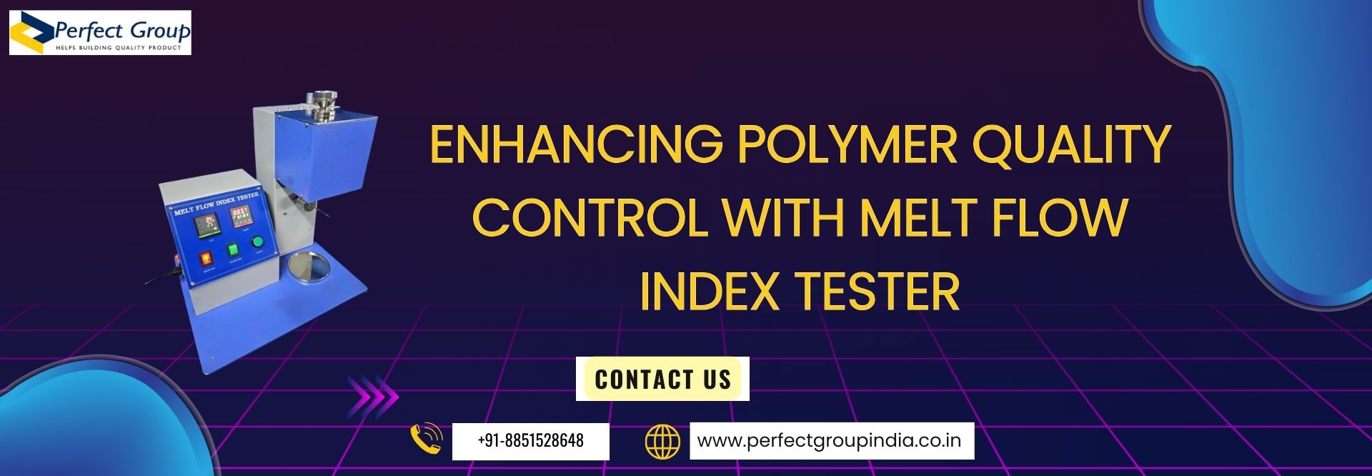 Enhancing Polymer Quality Control with melt flow index tester