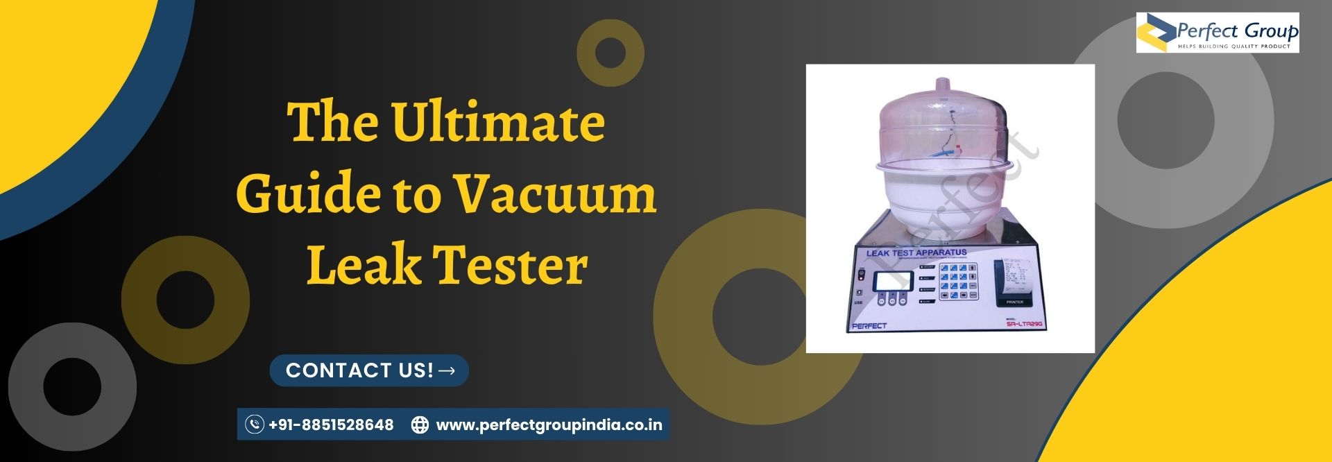 The Ultimate Guide to Vacuum Leak Tester